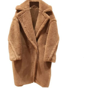 Brown Teddy Coat Size Large